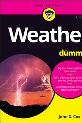 Cover Art for 9781119811008, Weather for Dummies by John D. Cox