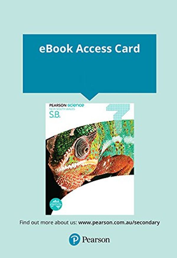 Cover Art for 9781488667732, Pearson Science New South Wales 7 Reader+ (Access Card) by Greg Rickard