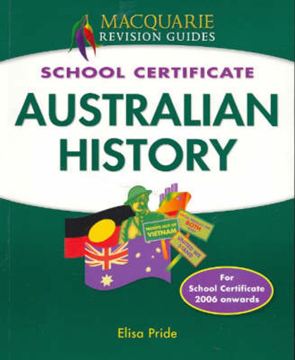 Cover Art for 9780732998752, School Certificate History by Elisa Pride