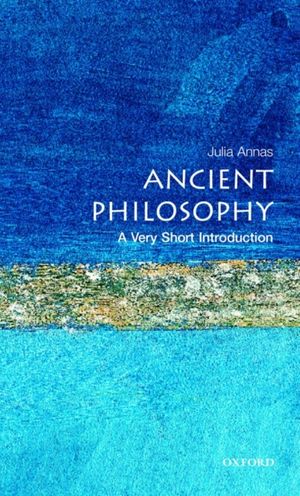 Cover Art for 9780192853578, Ancient Philosophy by Julia Annas