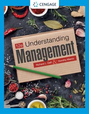 Cover Art for 9780357716892, Understanding Management by Richard L Daft