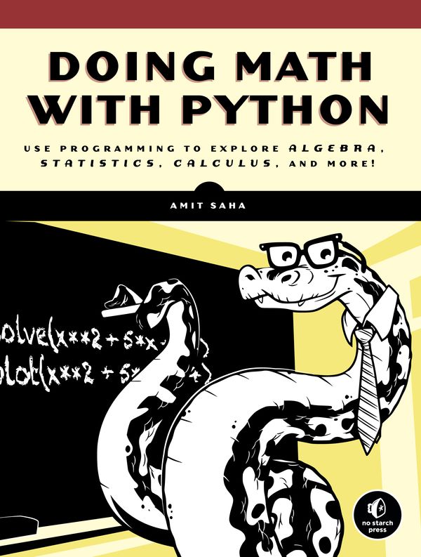 Cover Art for 9781593276409, Doing Math with Python by Amit Saha