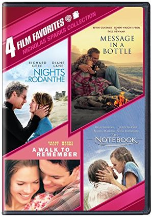 Cover Art for 0689721953361, 4 Film Favorites: Nicholas Sparks (Message in a Bottle, Nights in Rodanthe, The Notebook, A Walk to Remember) by 