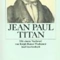 Cover Art for 9783458323716, Titan by Jean Paul