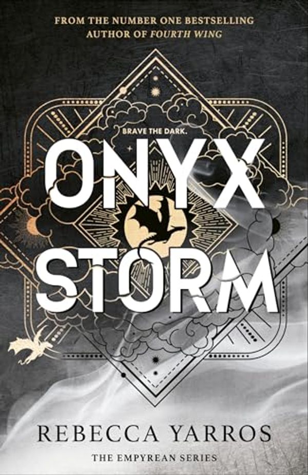 Cover Art for B0CW1GZXZT, Onyx Storm by Rebecca Yarros