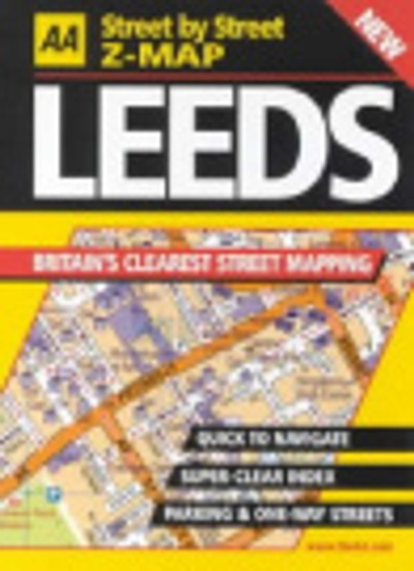 Cover Art for 9780749531119, AA Street by Street Z-map Leeds (AA Street by Street Z-Map) by Unknown