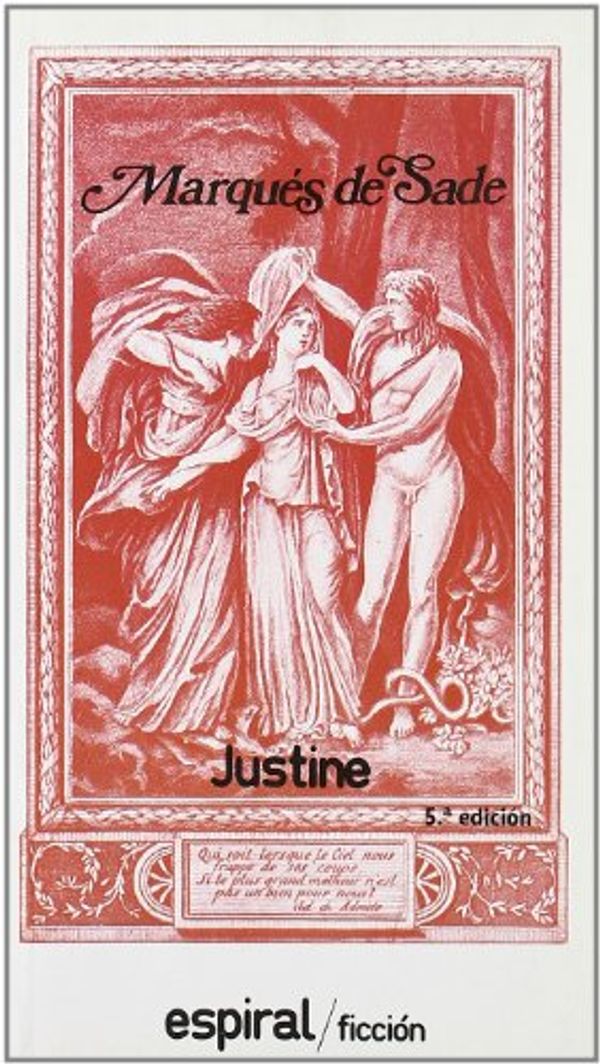 Cover Art for 9788424501969, Justine by Marqués de Sade