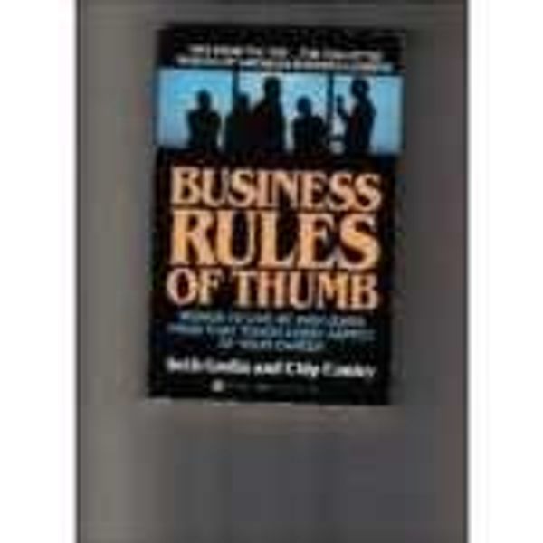 Cover Art for 9780446370264, Business Rules of Thumb by Seth Godin, Chip Conley