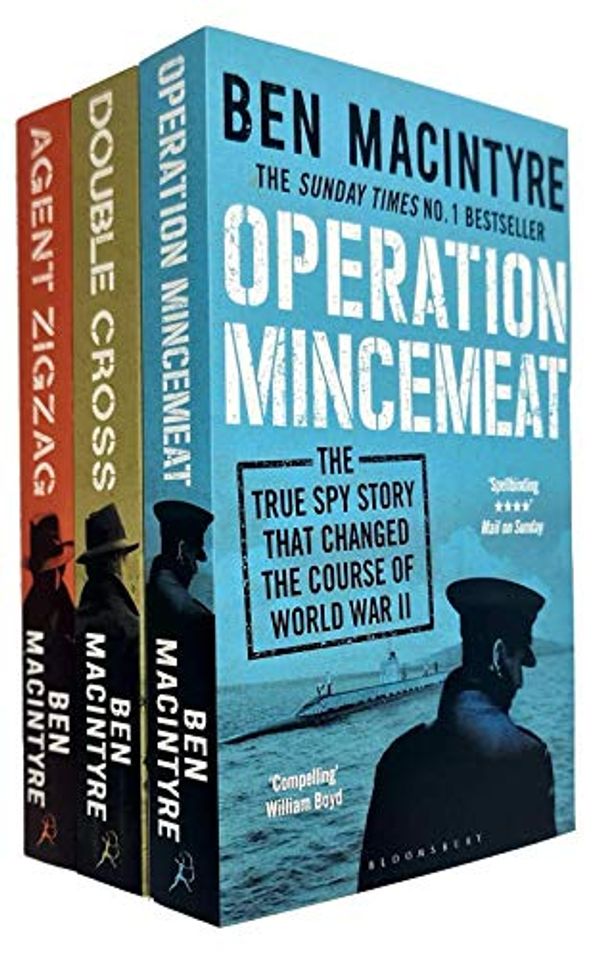 Cover Art for 9789124063238, Ben Macintyre Collection 3 Books Set (Operation Mincemeat, Double Cross, Agent Zigzag) by Ben Macintyre