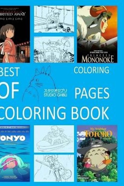 Cover Art for 9781721164325, Best of Studio Ghibli Coloring Pages Coloring Book by Hiroki Ono