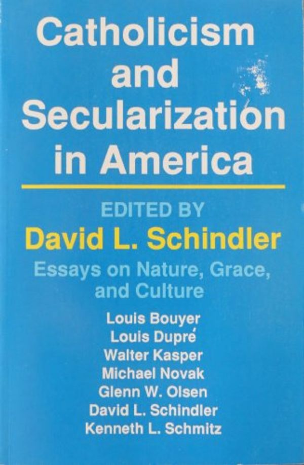 Cover Art for 9780879734503, Catholicism and Secularization in America by Unknown