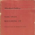 Cover Art for 9780030093104, Roughing it by Mark Twain