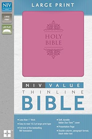 Cover Art for 9780310437703, NIV Premium Value Thinline Bible, Large Print by Zondervan Publishing