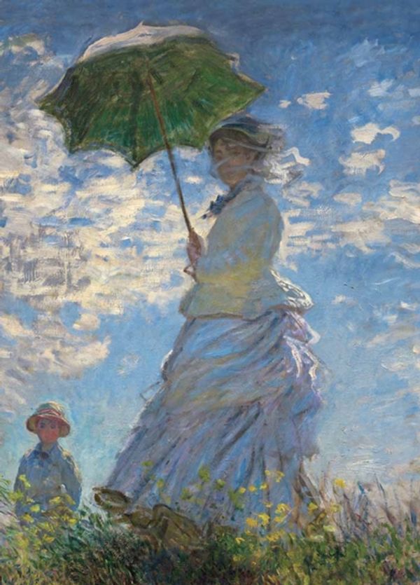 Cover Art for 9780486819419, Woman with a Parasol Notebook by Claude Monet