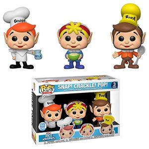 Cover Art for 0889698259255, Funko Pop! Ad Icons: Kellog's Rice Krispies - Snap! Crackle! Pop! 3-pack by Unknown