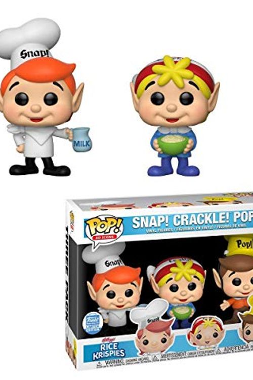 Cover Art for 0889698259255, Funko Pop! Ad Icons: Kellog's Rice Krispies - Snap! Crackle! Pop! 3-pack by Unknown