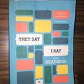 Cover Art for 9780393937510, They Say / I Say: The Moves That Matter in Academic Writing, With Readings by University Gerald Graff, Cathy Birkenstein, Russel Durst