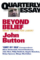Cover Art for 9781863951470, Beyond Belief by John Button