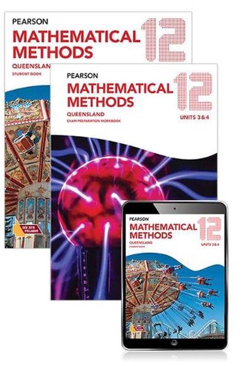 Cover Art for 9781488672408, Pearson Mathematical Methods Queensland 12 Exam Preparation Workbook + Student Book with eBook by Nicola Silva, Georgia Sotiriou, Nigel Treloar