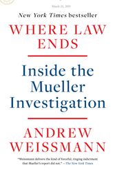 Cover Art for 9780593138595, Where Law Ends by Andrew Weissmann