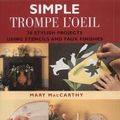 Cover Art for 9781903116173, Simple Trompe L’oeil by Mary MacCarthy