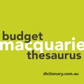 Cover Art for 9781742619880, Macquarie Budget Thesaurus by Macquarie Dictionary