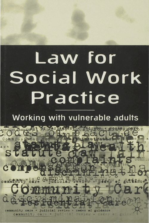 Cover Art for 9780333693780, Law for Social Work Practice by Robert Johns