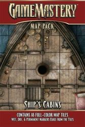 Cover Art for 9781601254061, GameMastery Map Pack: Ship's Cabins by Paizo Staff