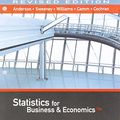 Cover Art for 9781337588775, Statistics for Business & Economics + Mindtap Business Statistics With Xlstat, 2 Term 12 Months Printed Access Card by David R. Anderson, Dennis J. Sweeney, Thomas A. Williams, Jeffrey D. Camm, James J. Cochran