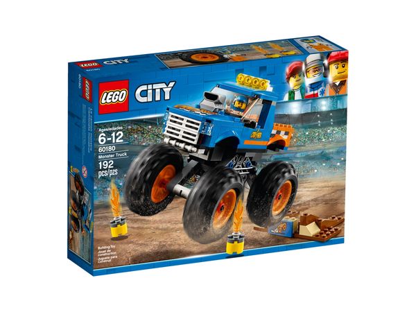 Cover Art for 5702016077490, Monster Truck Set 60180 by LEGO