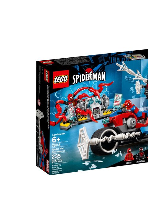 Cover Art for 5702016368666, Spider-Man Bike Rescue Set 76113 by LEGO