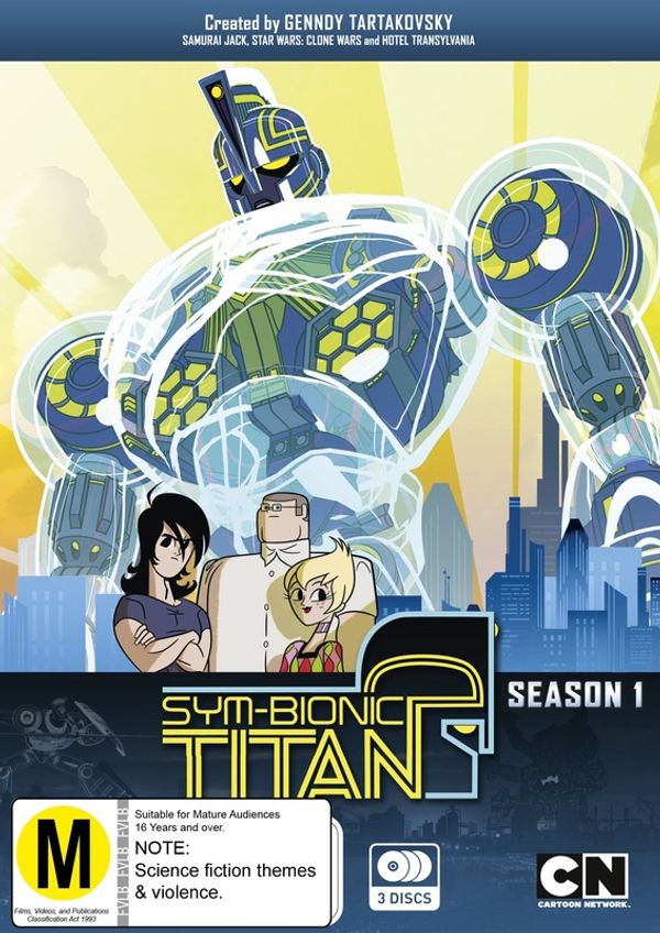 Cover Art for 9322225212213, Sym-Bionic Titan: Season 1 [NON-UK Format / PAL / Region 4 Import - Australia] by Madman