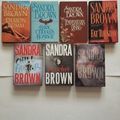 Cover Art for B01COBBLWS, Sandra Brown (Set of 7) Demon Rumm; Hawk O'Toole's Hostage; Fat Tuesday; Chill Factor... by Sandra Brown