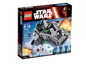 Cover Art for 5702015352123, First Order Snowspeeder Set 75100 by LEGO
