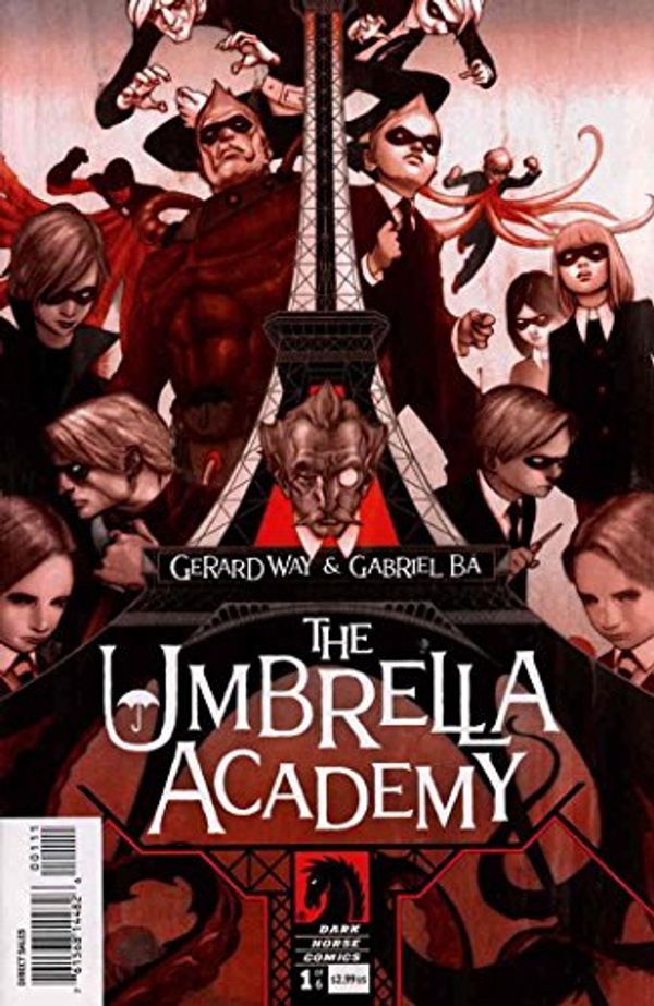 Cover Art for B000T2FBY4, My Chemical Romance's Gerard Way presents The Umbrella Academy Apocalypse Suite #1 : The Day the Eiffel Tower Went Beserk (Dark Horse Comics) by Unknown