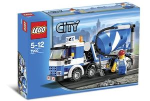 Cover Art for 0673419091053, Cement Mixer Set 7990 by LEGO