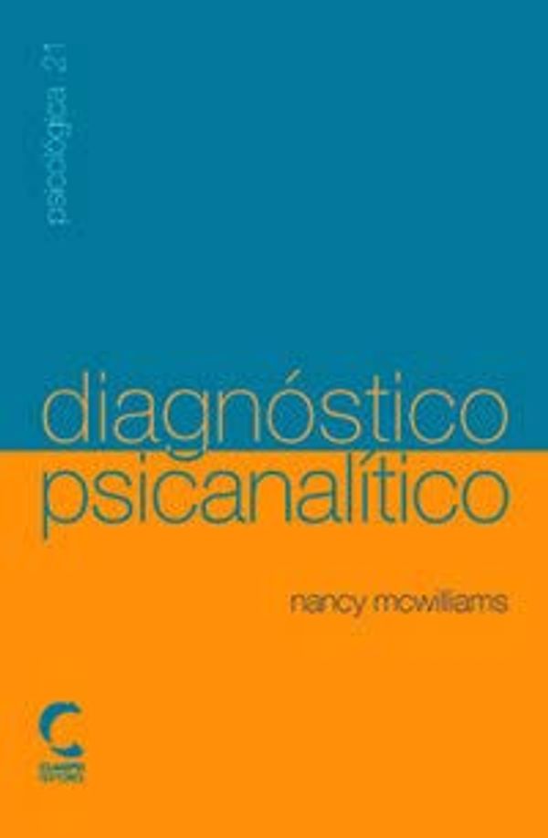 Cover Art for 9789728449995, Diagnóstico Psicanalítico by Nancy McWilliams