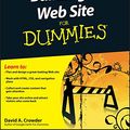 Cover Art for B003RCJE9G, Building a Web Site For Dummies by David A. Crowder