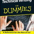 Cover Art for 9781118071113, Technical Writing For Dummies by Sheryl Lindsell-Roberts
