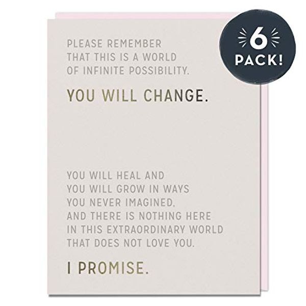 Cover Art for 9781642449969, 6-Pack Elizabeth Gilbert for Emily McDowell & Friends You Will Change Cards by Elizabeth Gilbert
