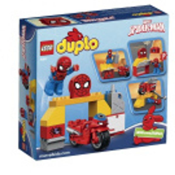 Cover Art for 0690074318998, Lego DUPLO Spider-Man Web-Bike Workshop 10607 Spiderman Toy by Unknown