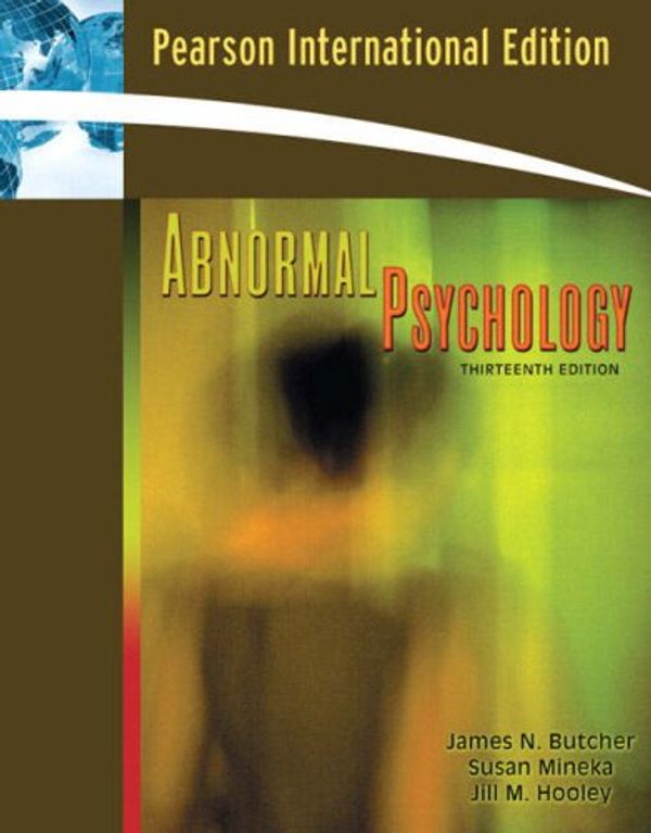 Cover Art for 9781405854290, Online Course Pack: Abnormal Psycology: International Edition with MyPsychlab CourseCompass Student Starter Kit. by James N. Butcher, Susan M. Mineka, Jill M. Hooley, Pearson Education,, , 