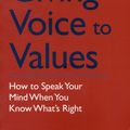 Cover Art for 9780300181562, Giving Voice to Values by Mary C. Gentile