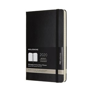 Cover Art for 8058647629360, Moleskine 2020 Professional Weekly Vertical Planner, 12m, Large, Black, Hard Cover (5 X 8.25) by Moleskine