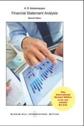 Cover Art for 9780071086837, Financial Statement Analysis 11th Edition by K. R. Subramanyam and John Wild (2013, Hardcover) by K. R. Subramanyam