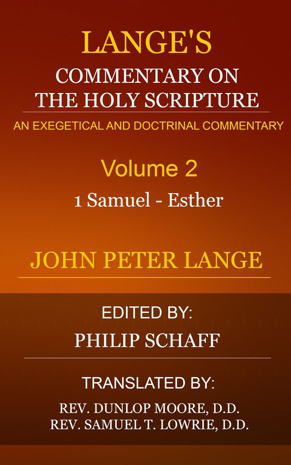Cover Art for 1230000295935, Lange's Commentary on the Holy Scripture, Volume 2 by Lange, John Peter