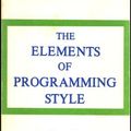 Cover Art for 9780070341999, The elements of programming style by Brian W. Kernighan, P. J. Plauger