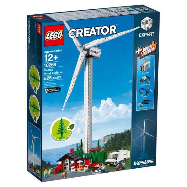 Cover Art for 5702016351682, Vestas Wind Turbine Set 10268 by LEGO