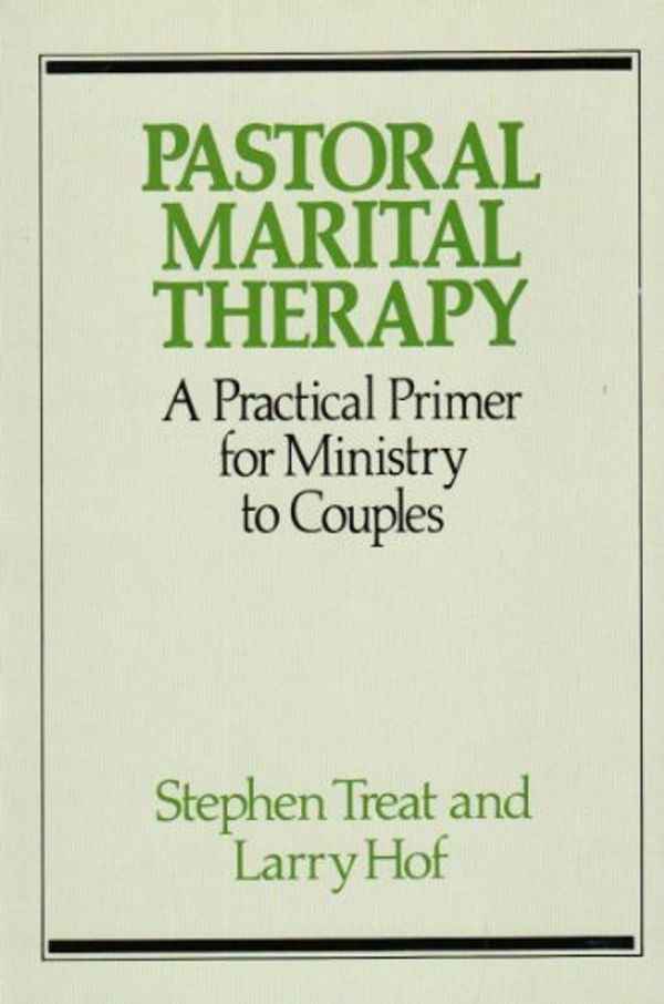 Cover Art for 9780809128891, Pastoral Marital Therapy by Stephen Treat