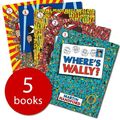 Cover Art for 9789999380973, Where's Wally Books: Where's Wally / Where's Wally Now / Wheres Wally the Fantastic Journey / Wheres Wally the Wonder Book / Wheres Wally in Hollywood by Martin Handford